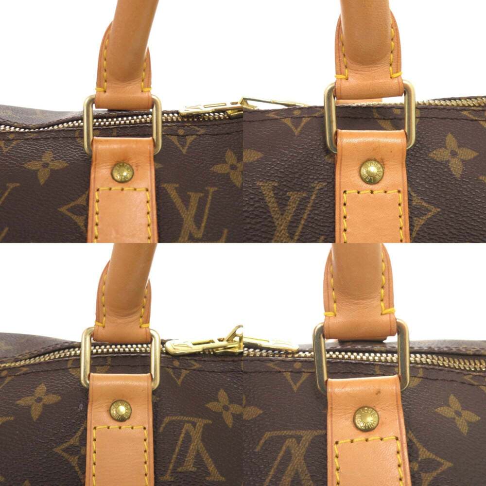 LOUIS VUITTON Authentic Brown Monogram Boston Bag - Picture 9 of 13